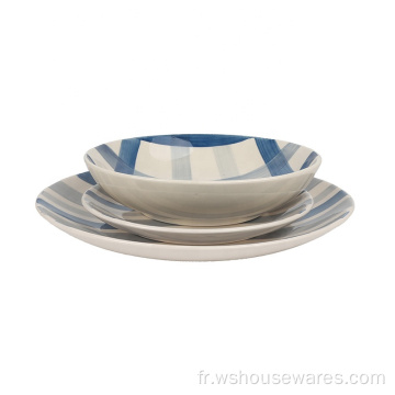 Western Design Luxury Bone en céramique en porcelaine